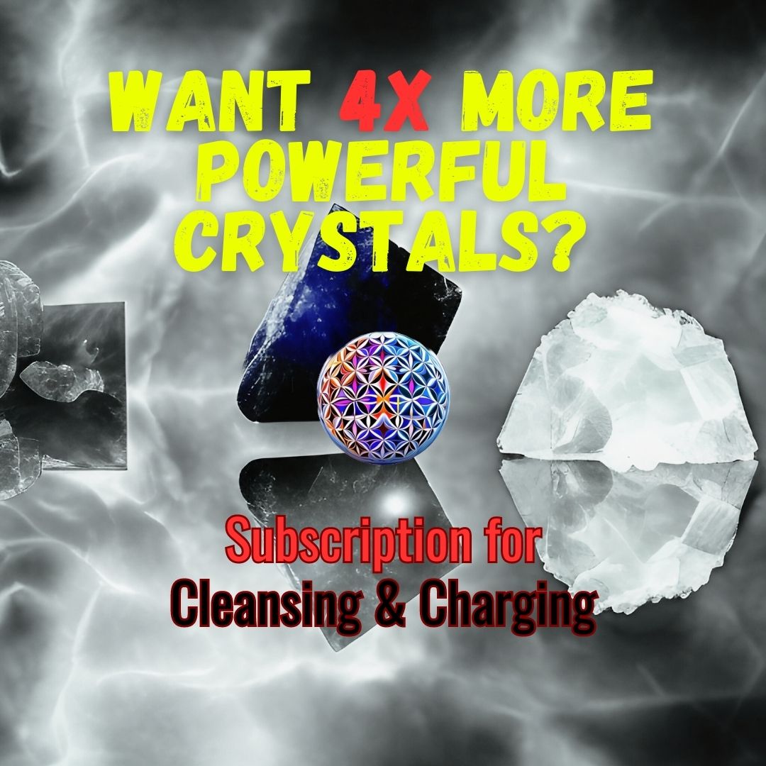 Crystal Cleansing & Charging Make Your Crystals 4x Stronger!